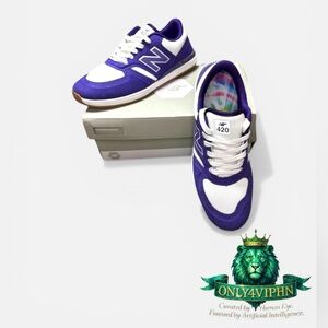 New Balance Numeric 420 Purple Haze / Tie Dye size 8.5 Rare Find NWB